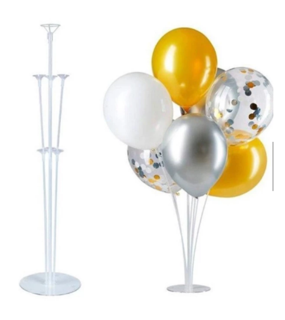 SUPORTE PARA BALOES TRANSP 7 VARETAS 70CM