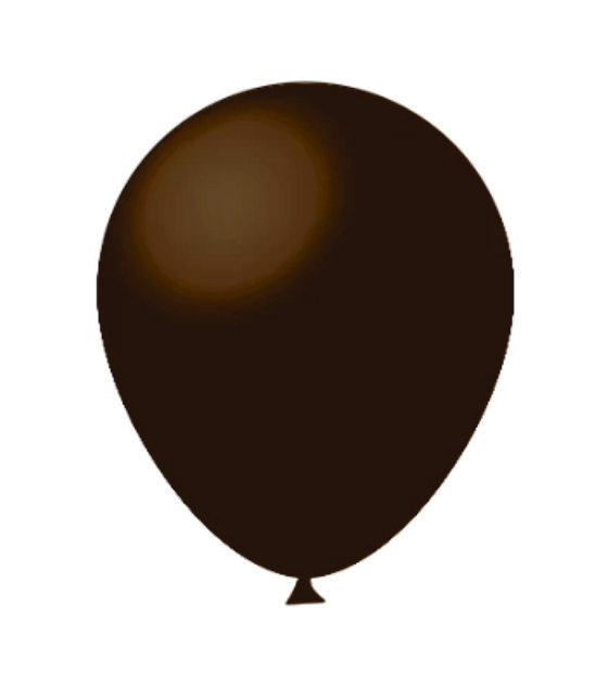 BALAO FESTBALL LISO 5 C/50UN MARROM