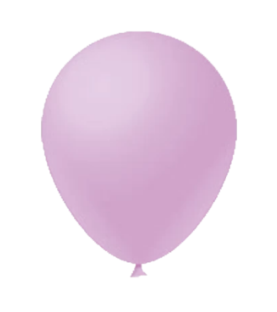 BALAO FESTBALL LISO 5 C/50UN LILAS CANDY