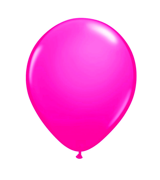 BALAO FESTBALL LISO 5 C/50UN PINK