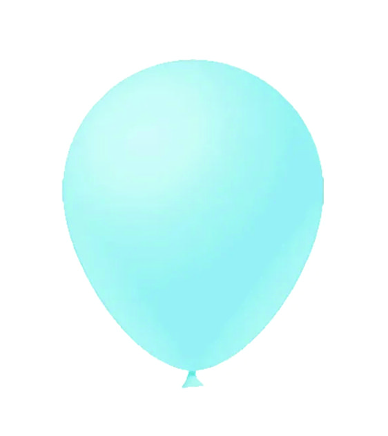 BALAO FESTBALL LISO 9 C/50UN AZ CLARO