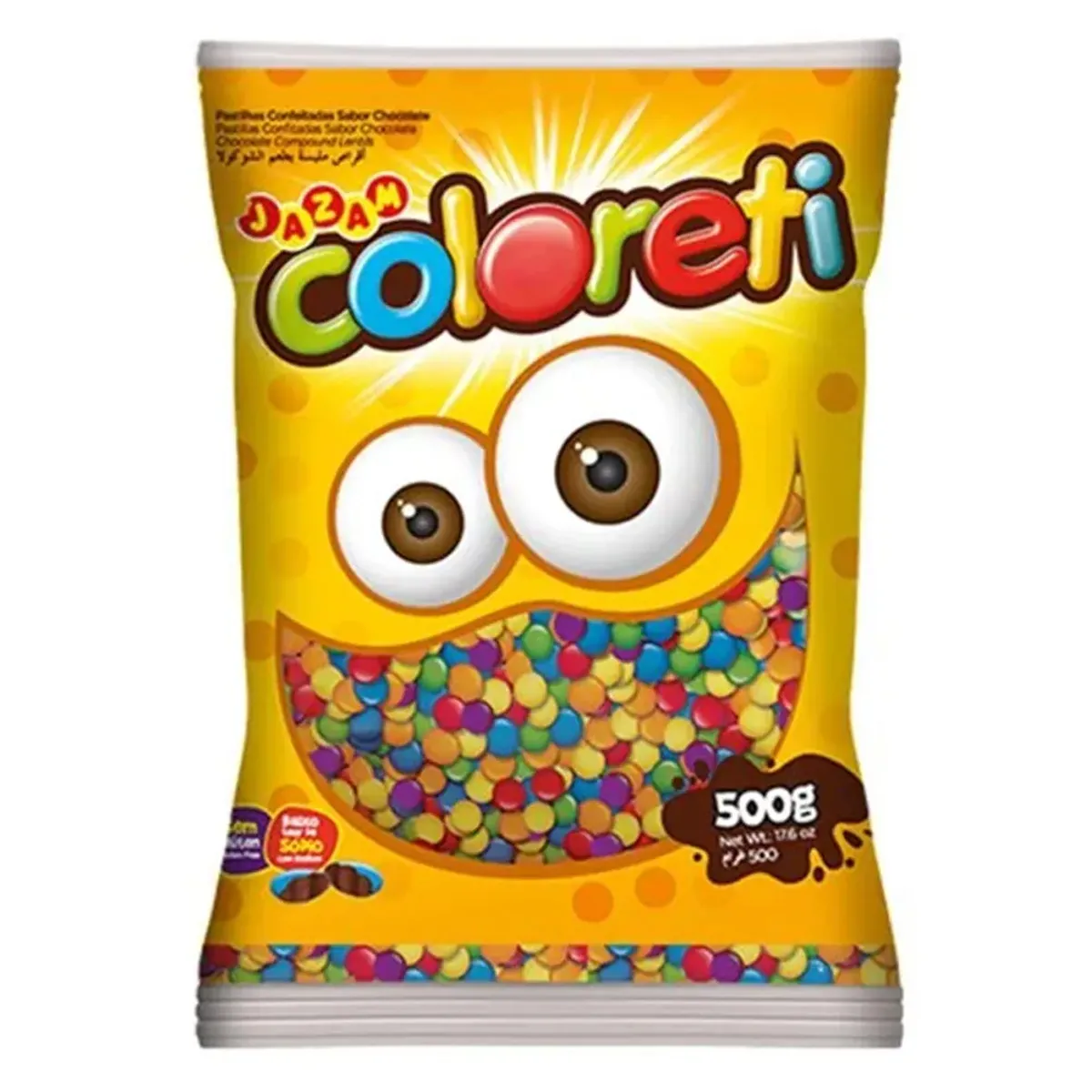 COLORETI 500G MINI SORTIDO JAZAN