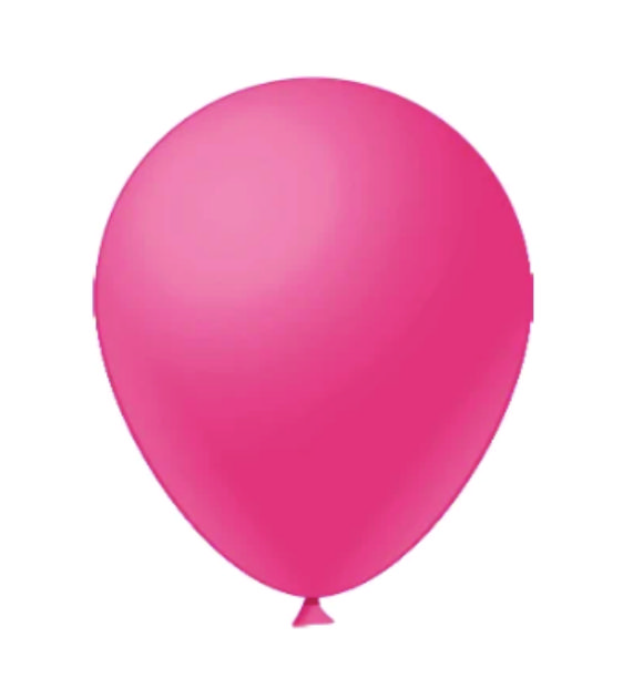 BALAO FESTBALL LISO 7 C/50UN ROSA CHIC