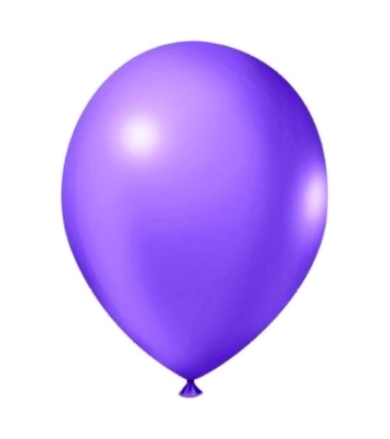 BALAO FESTBALL LISO 7 C/50UN LILAS